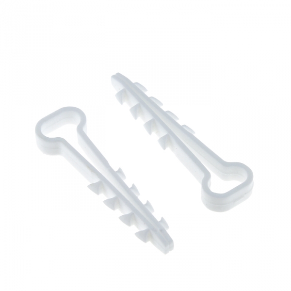 Изображение товара Дюбель-хомут EKF PROxima 6х12 мм белый, 50 шт