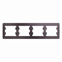 Изображение товара Systeme Electric Glossa Сиреневый туман Рамка 4-ая, горизонтальная