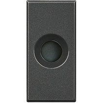 Изображение товара BT Axolute Антрацит Заглушка с отверстием 9мм 1 мод.
