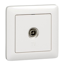 Изображение товара Systeme Electric ХИТ внутр Бел Розетка телевизионная оконечная