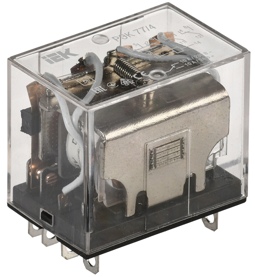 Изображение товара IEK ONI Реле РЭК77/4(LY4) 10А 24В DC