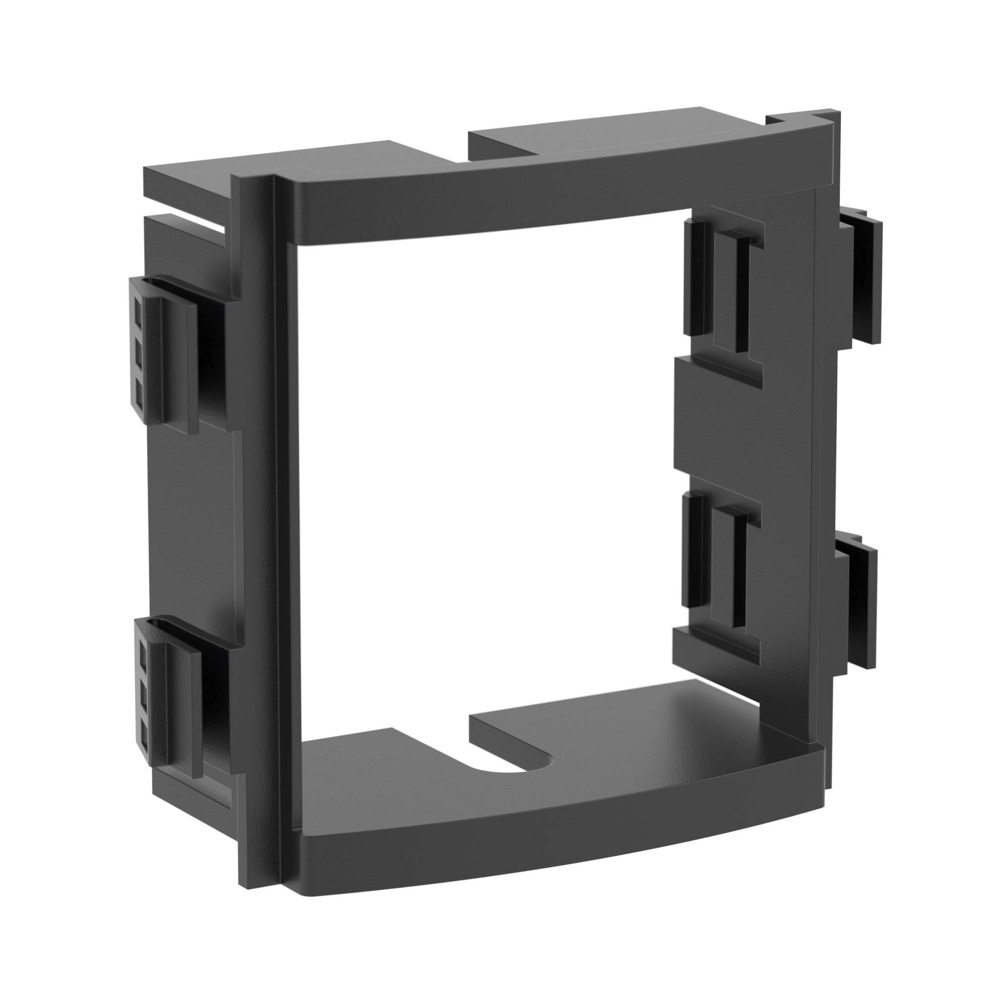 Изображение товара DKC Brava Каркас под 2 модуля Brava для In-liner Front и ОРМ, чёрный