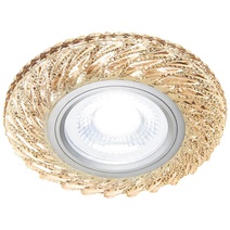 Изображение товара Ambrella Встраиваемый точечный светильник со светодиодной лентой S295 CH/WR хром/прозрачный хрусталь/MR16+3W(LED WARM 3000K)