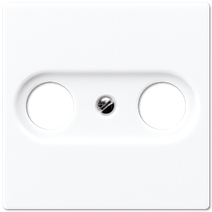 Изображение товара JUNG Белая Накладка для TV-розетки