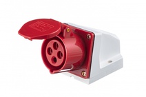 Изображение товара DEKraft Розетка стационарная 114 3Р+РЕ 16А 380В IP44 РС-102