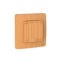 Изображение товара Systeme Electric Blanca внутр Ясень Розетка с/з IP44 со шторками, с крышкой, 16А, 250В