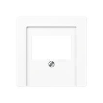 Изображение товара JUNG A 500 Белая Накладка розетки TAE, моно-/стерео аудио розетки