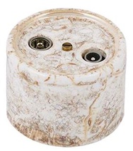 Изображение товара BIRONI Лизетта Керамика Мрамор Розетка R/TV-SAT проходная