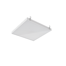 Изображение товара Gauss Светильник офисный MiR 35W 3500lm 4000K IP40 588*588*50мм Грильято призма планки LED