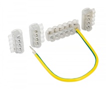 Изображение товара EKF PROxima Комплект клеммников SV50 3x KE10.504 + 1x KE10.506 (Al 10-50 / Cu 2,5-35) для сетей уличного освещения.