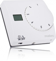 Изображение товара Zamel Терморегулятор механический, наружний монтаж, жк дисплей, радиус 2,5м