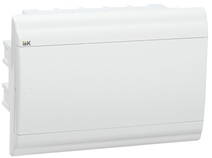 Изображение товара IEK PRIME Корпус пластиковый встраиваемый ЩРВ-П-12 белый/белая дверь IP41