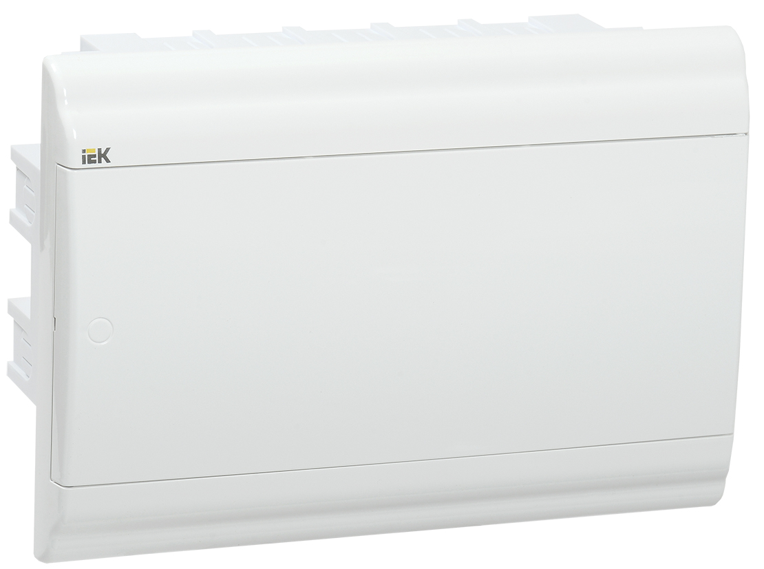 Изображение товара IEK PRIME Корпус пластиковый встраиваемый ЩРВ-П-12 белый/белая дверь IP41