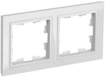 Изображение товара IEK BRITE Рамка 2-мест. РУ-2-БрБ бел.