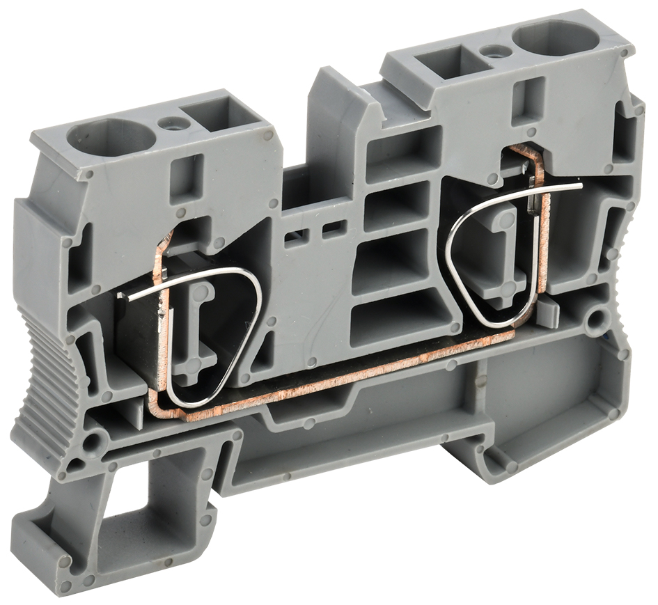 Изображение товара IEK Клемма пружинная КПИ 2в-10 70А серый