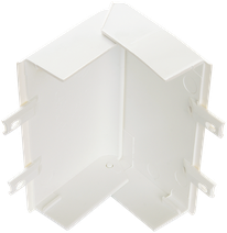 Изображение товара SPL Угол внешний переменный 75х20 белый 60 120° для кабель канала 030302 SPL 075004S