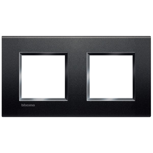 Изображение товара BT LL Антрацит Рамка прямоугольная, 2+2 мод.