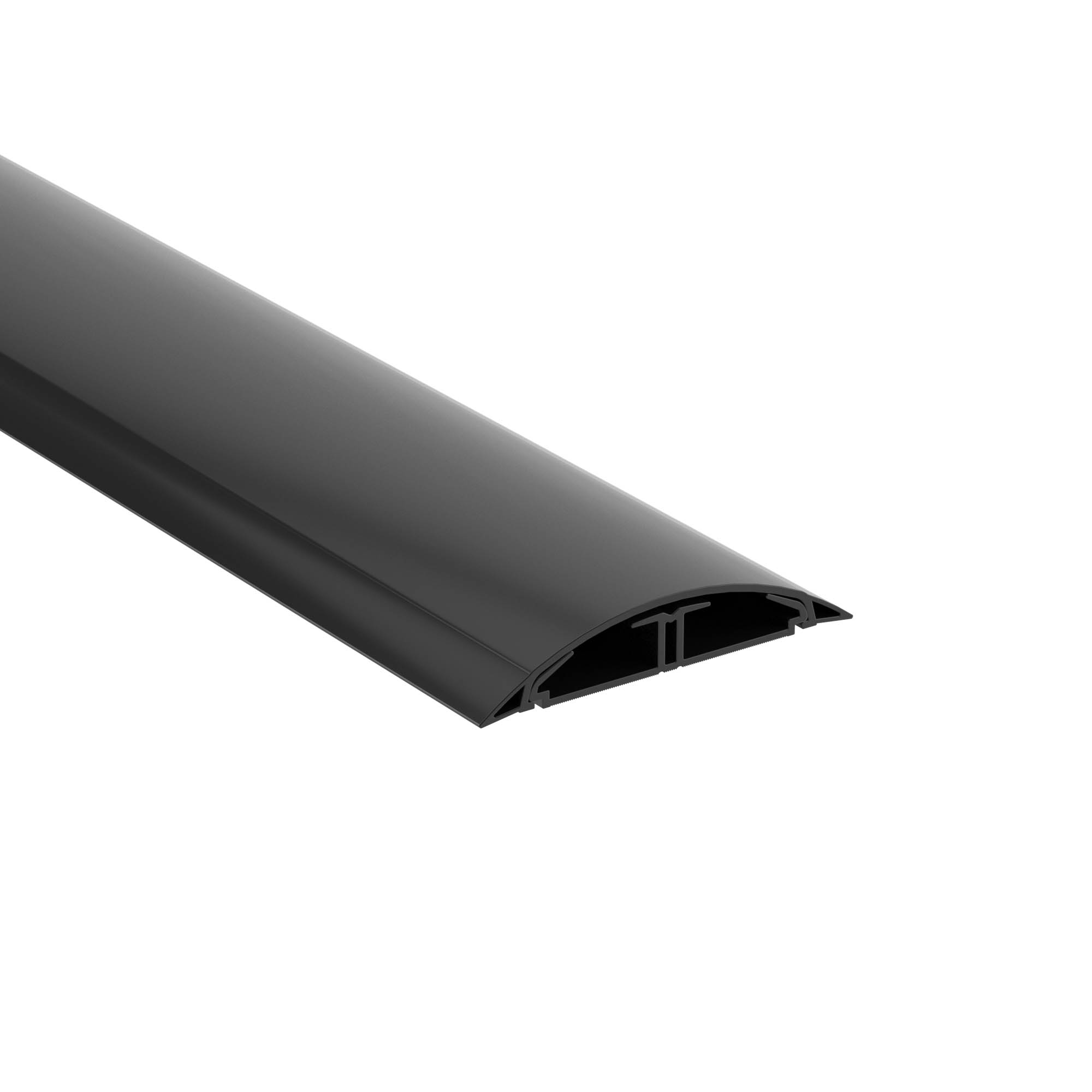 Изображение товара DKC In-Liner Front Напольный короб CSP-F, черный 75x17A