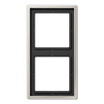 Изображение товара JUNG LS 990 Edelstahl Рамка 2-ая