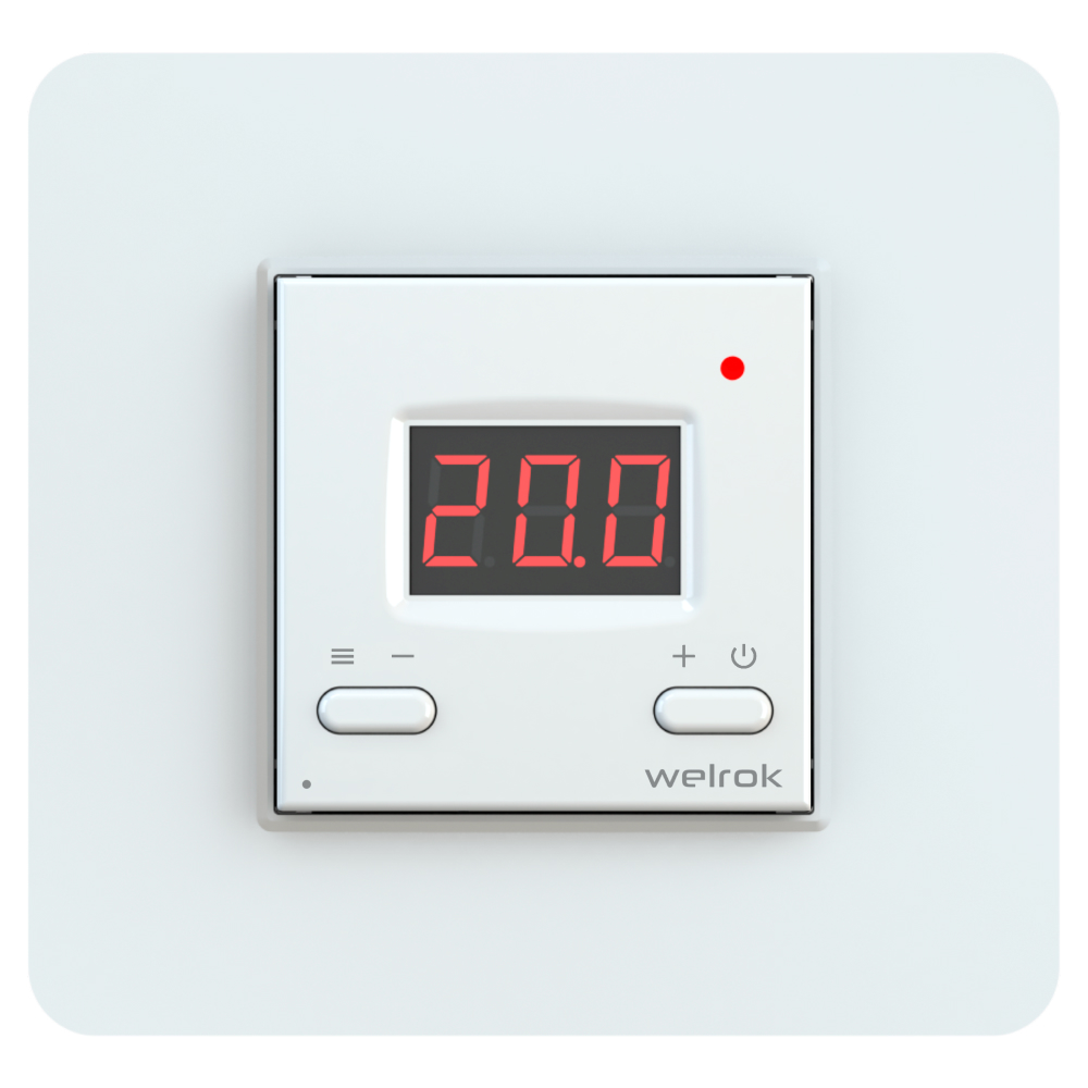 Изображение товара Welrok az Wi-Fi Терморегулятор 16 А, 3000 ВА, 5…45 °С