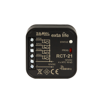 Изображение товара Zamel Exta Life Радиодатчик температуры, 12 V, 4 проводных зонда