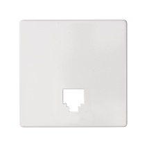 Изображение товара Simon S82 Concept Матовый белый, Накладка для телефонной розетки