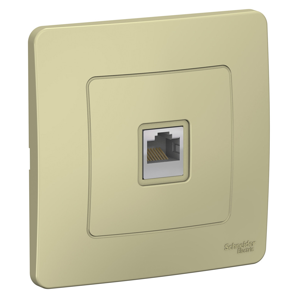 Изображение товара Systeme Electric Blanca внутр Беж Розетка компьютерная RJ45, кат.5E