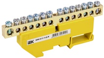 Изображение товара IEK Шина PE земля на DIN-изол ШНИ-8х12-14-Д-Ж