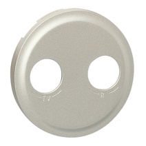 Изображение товара Legrand Celiane Титан Накладка TV-FM розетки.