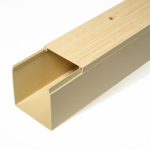 Изображение товара Промрукав Кабель-канал сосна 2-й замок в п/э 60х60 (12 м/уп)