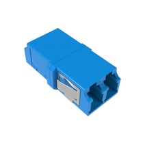 Изображение товара DKC Адаптер LC/UPC-Duplex TOP, Senior/Senior, SC-footprint, OS2, синий