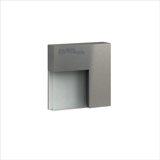 Изображение товара Zamel Светильник TICO Сталь/Тепл.бел. на стену, без рамки 14V DC