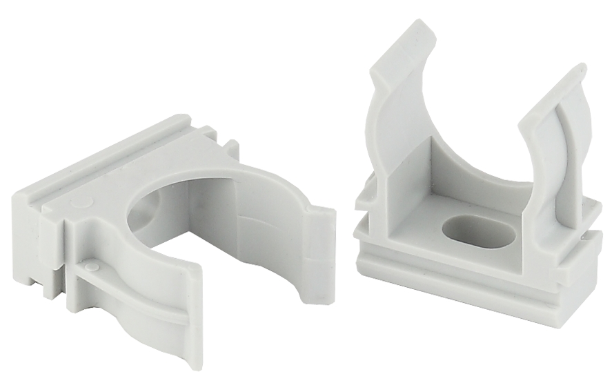 Изображение товара ЭРА Крепеж-клипса CLIP-32 для трубы cерая d32мм 50шт