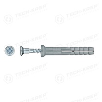 Изображение товара Tech-Krep Дюбель- гвоздь 6х40 пот. Манжета (полипропилен) 300 шт пакет  125575