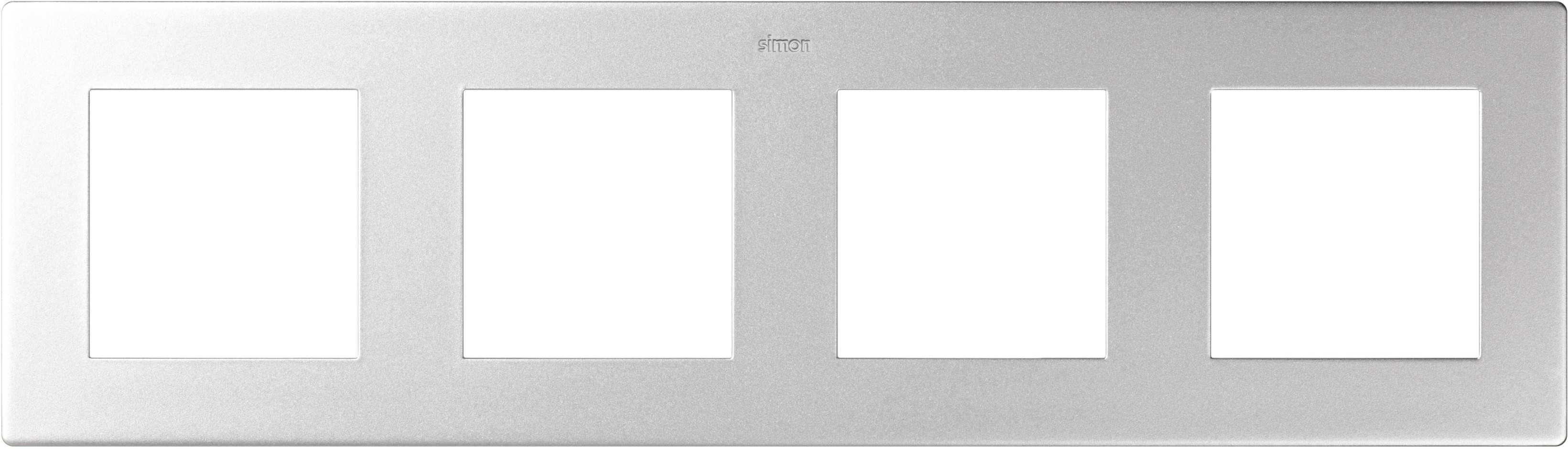 Изображение товара Simon 24 Алюминий Рамка 4-ая