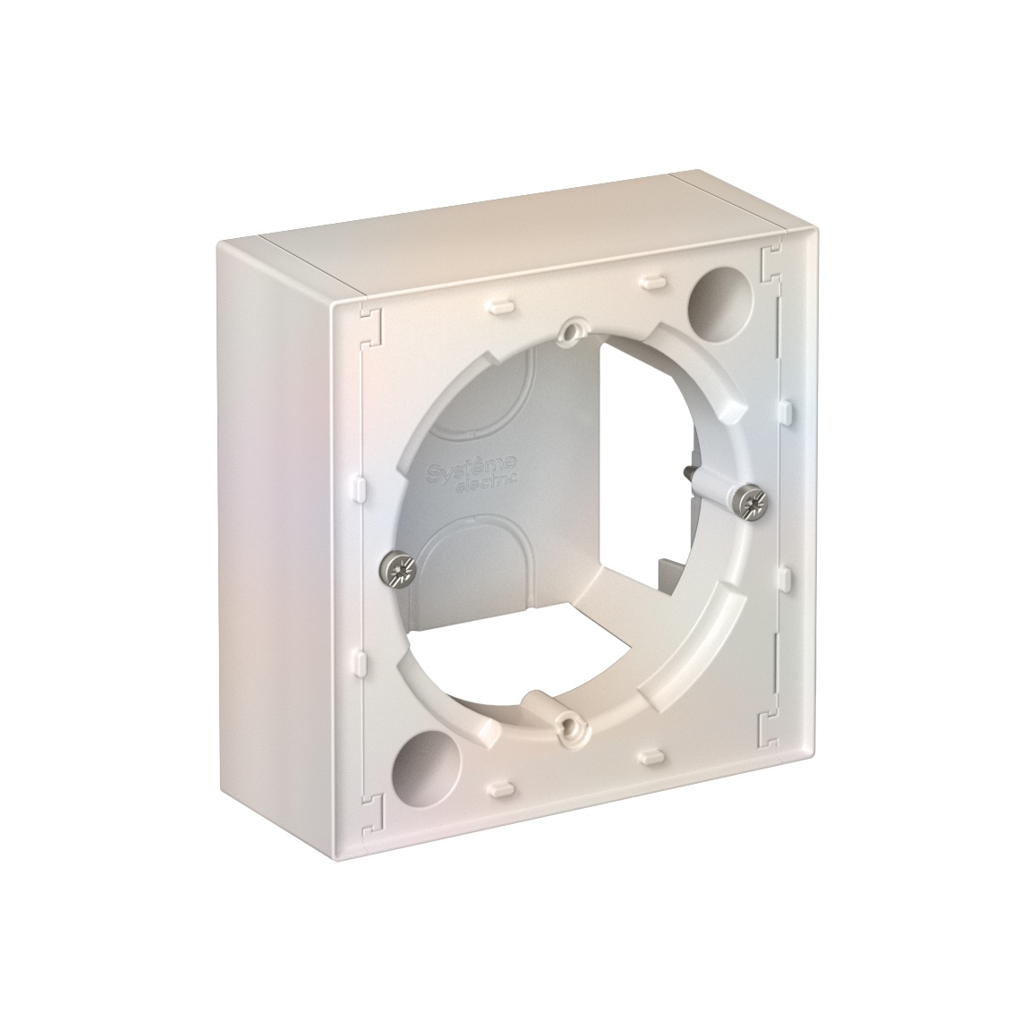 Изображение товара Коробка Systemе Electric AtlasDesign Жемчуг наружного монтажа