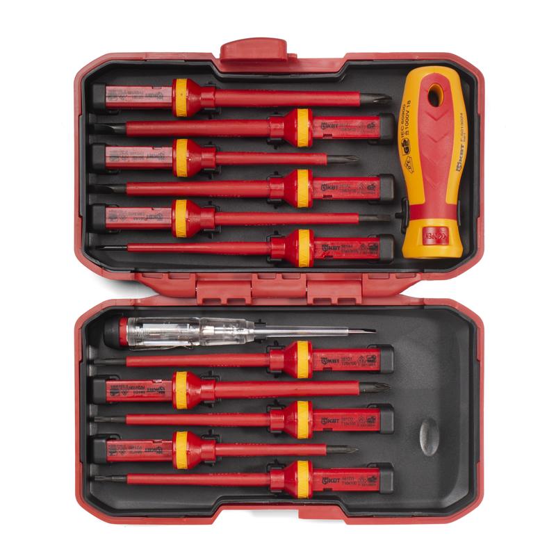 Изображение товара КВТ Набор диэлектр. отверток "Профи" НИО-4412