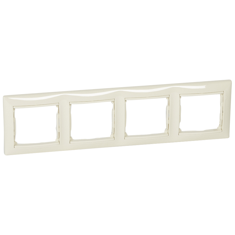 Изображение товара Legrand DIY Valena Крем Рамка 4-ая гориз.