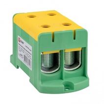 Изображение товара EKF PROxima Клемма силовая вводная двойная КСВ 35-150 желто-зеленая.