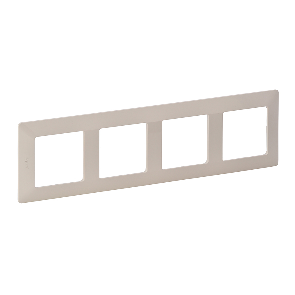 Изображение товара Valena LIFE 4-постовая рамка слоновая кость