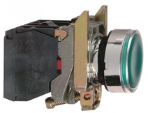 Изображение товара Schneider Electric XB4 Кнопка с возвратом, с подсветкой 48-120В 22мм