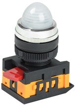 Изображение товара GENERICA Лампа AL-22 сигнальная d22мм белый неон/240В цилиндр