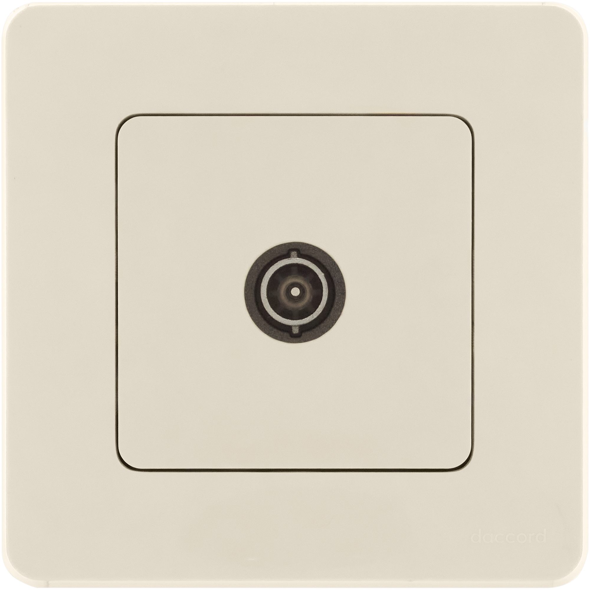 Изображение товара Legrand/Daccord INSPIRIA Слоновая кость Розетка TV - оконечная - 10 дБ - 5-862 мГц.