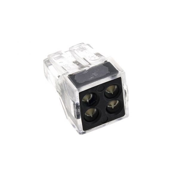 Изображение товара EKF PROxima Строительно-монтажная клемма СМК 773-104 4 отверстия 1,0-2,5мм2 (100шт.).