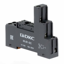 Изображение товара DKC Колодка с винтовыми клеммами для реле на 1 группу контактов