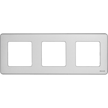 Изображение товара Legrand/Daccord INSPIRIA Алюминий Рамка - 3 поста.