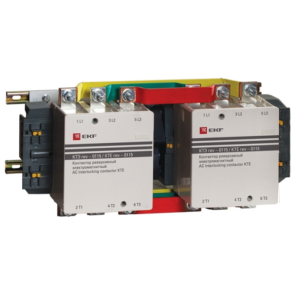 Изображение товара EKF PROxima Контактор КТЭ реверсивный 115А 230В 2NO.