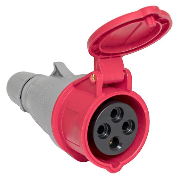 Изображение товара EKF PROxima Розетка переносная 214 3Р+РЕ 16А 380В IP44.