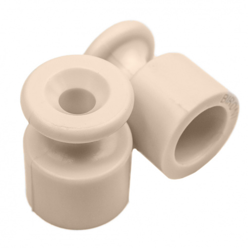 Изображение товара BIRONI Пластик Песочное Золото Изолятор для наружного монтажа (10 шт/уп)