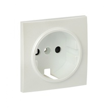 Изображение товара EKF PROxima Валенсия лицевая панель розетки 1-местной с/з 16А жемчуг с защ. штор..
